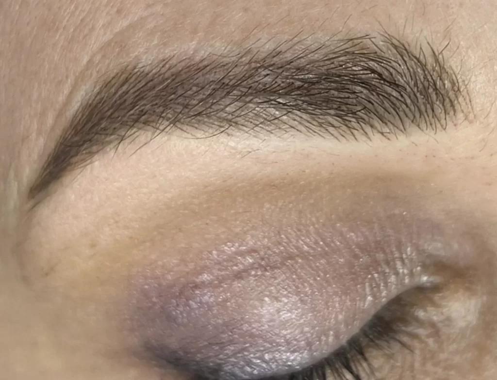 microblading scabs