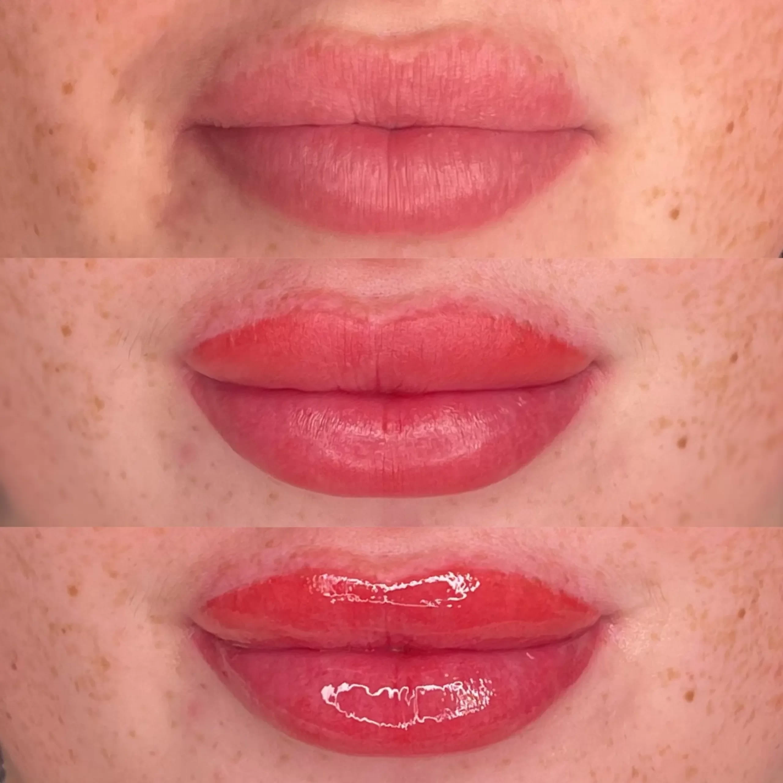 lips cosmetic tattoo