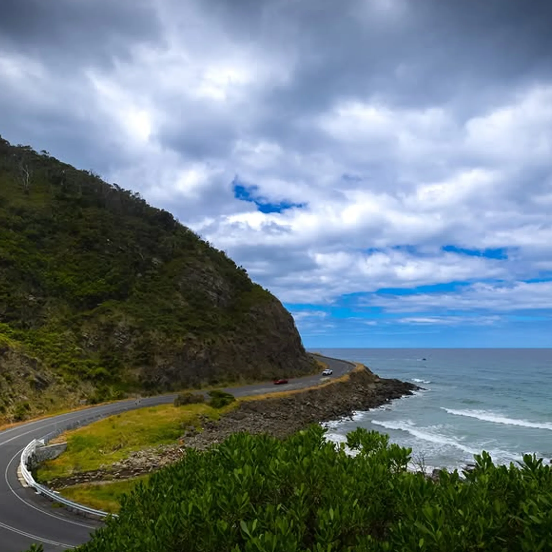 great ocean road landscape