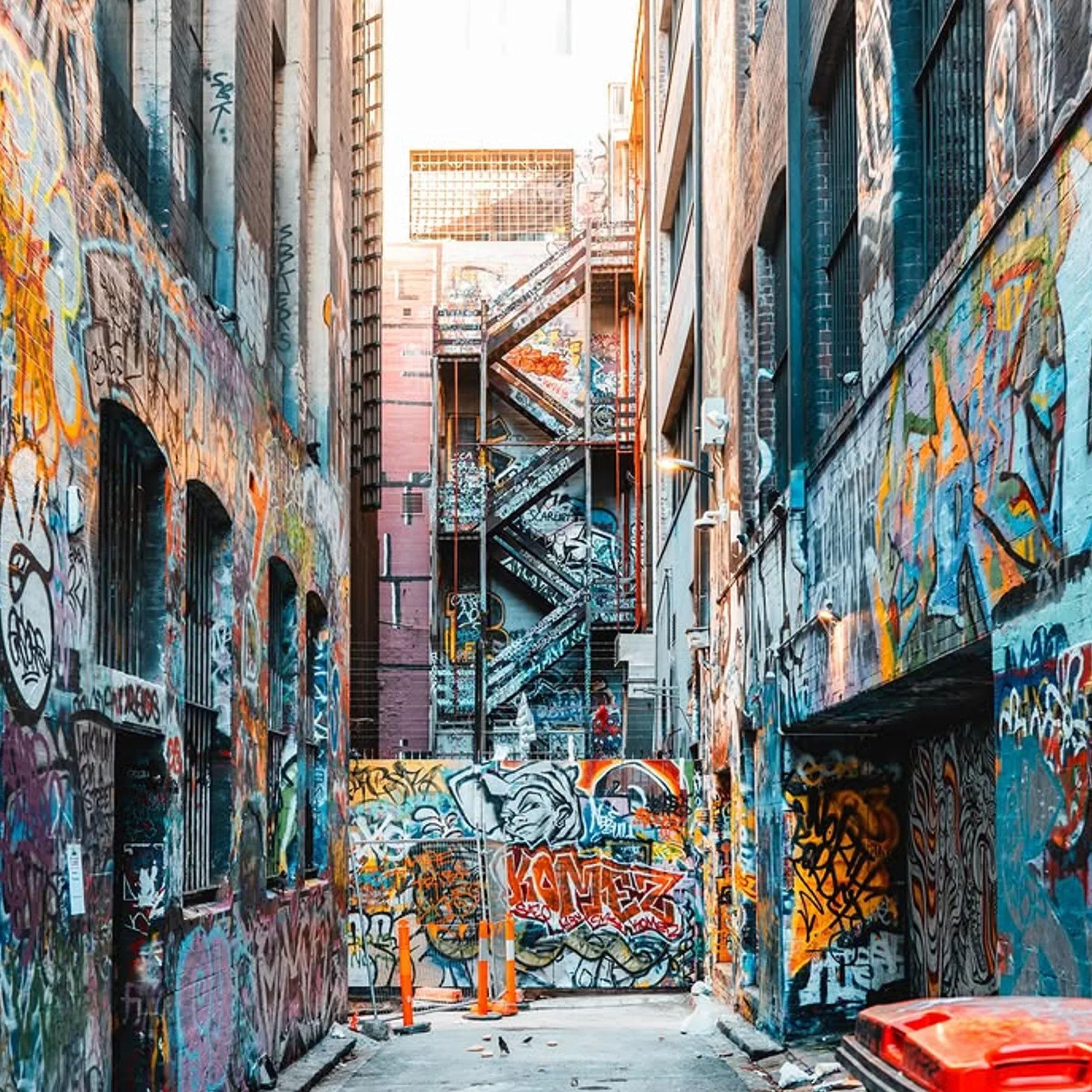 melbourne's hosier lane murals